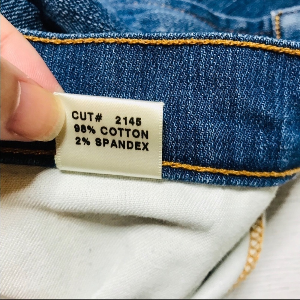J Brand Classic Cigarette Straight Leg Denim Jeans in Bayou Indigo Blue Size 28 - Picture 9 of 12